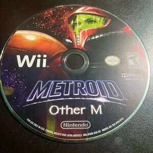 Nintendo Wii Metroid Other M Game Disc only Tested (B1)